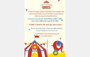 Cirque de Noël !