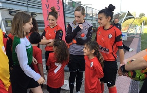 Entrée des jeunes avec les Seniors F R1