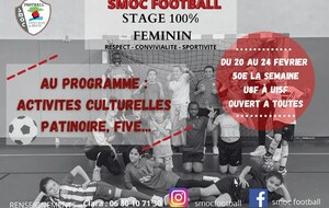 Stage Féminin de Février 2023