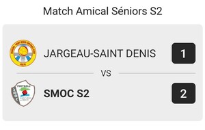 Match Amical SMOC S2 - JARGEAU-SAINT DENIS F.C.