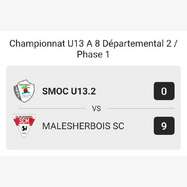 Championnat U13 A 8 Départemental 2 / Phase 1