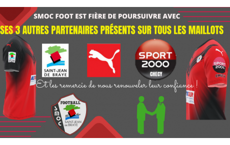 Nos Partenaires nous renouvellent leur confiance